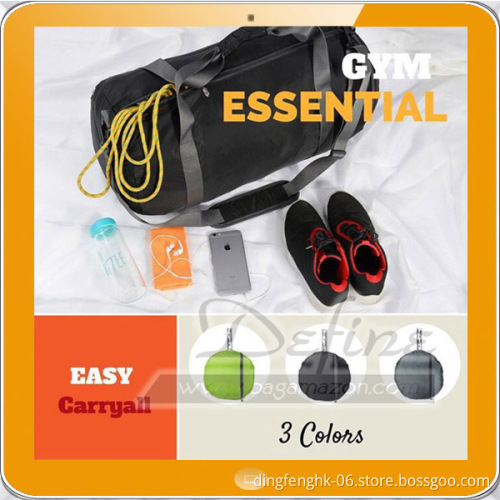 Durable sports fitness duffle bag for gym